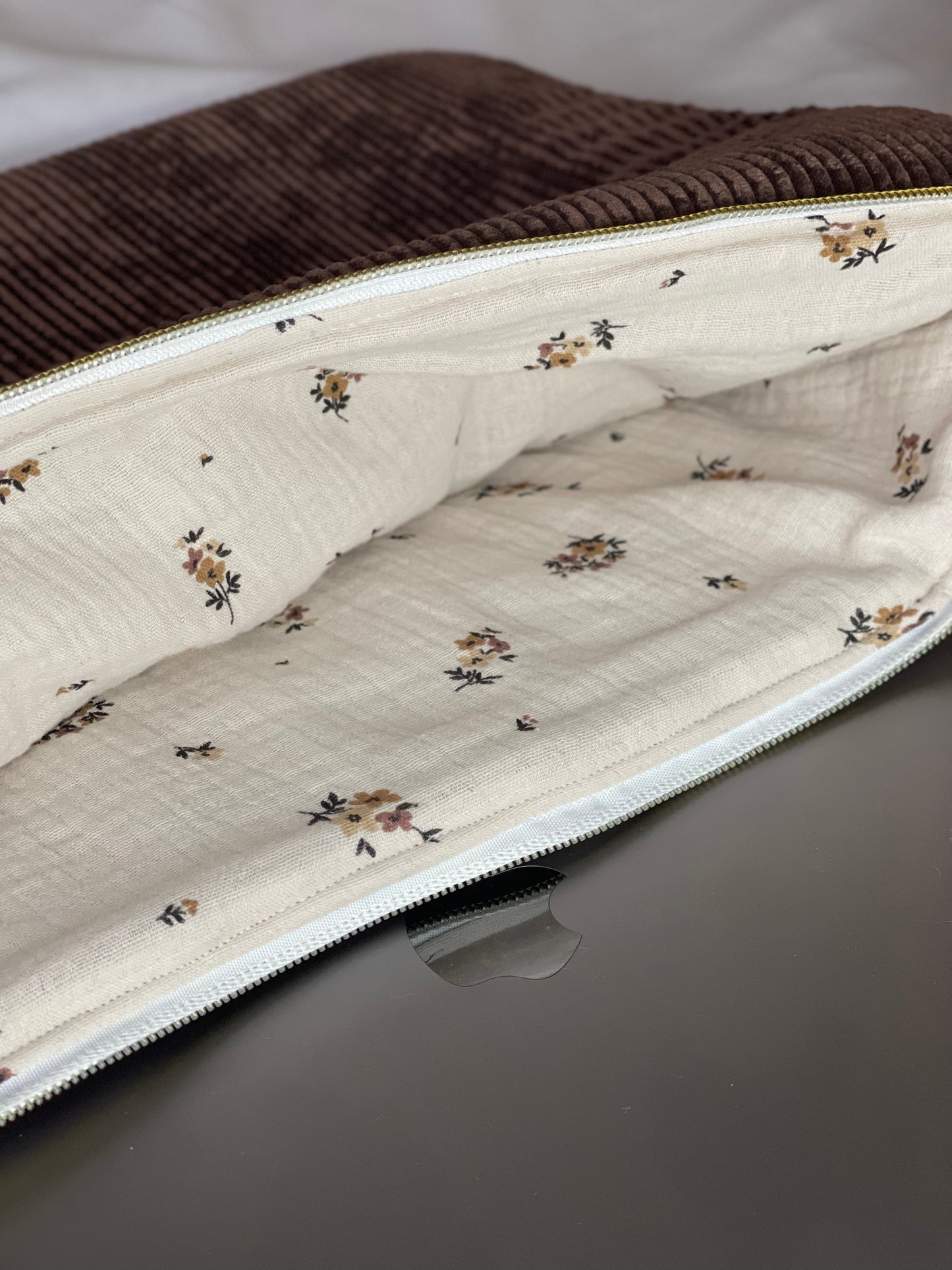 Housse d'ordinateur Noisette