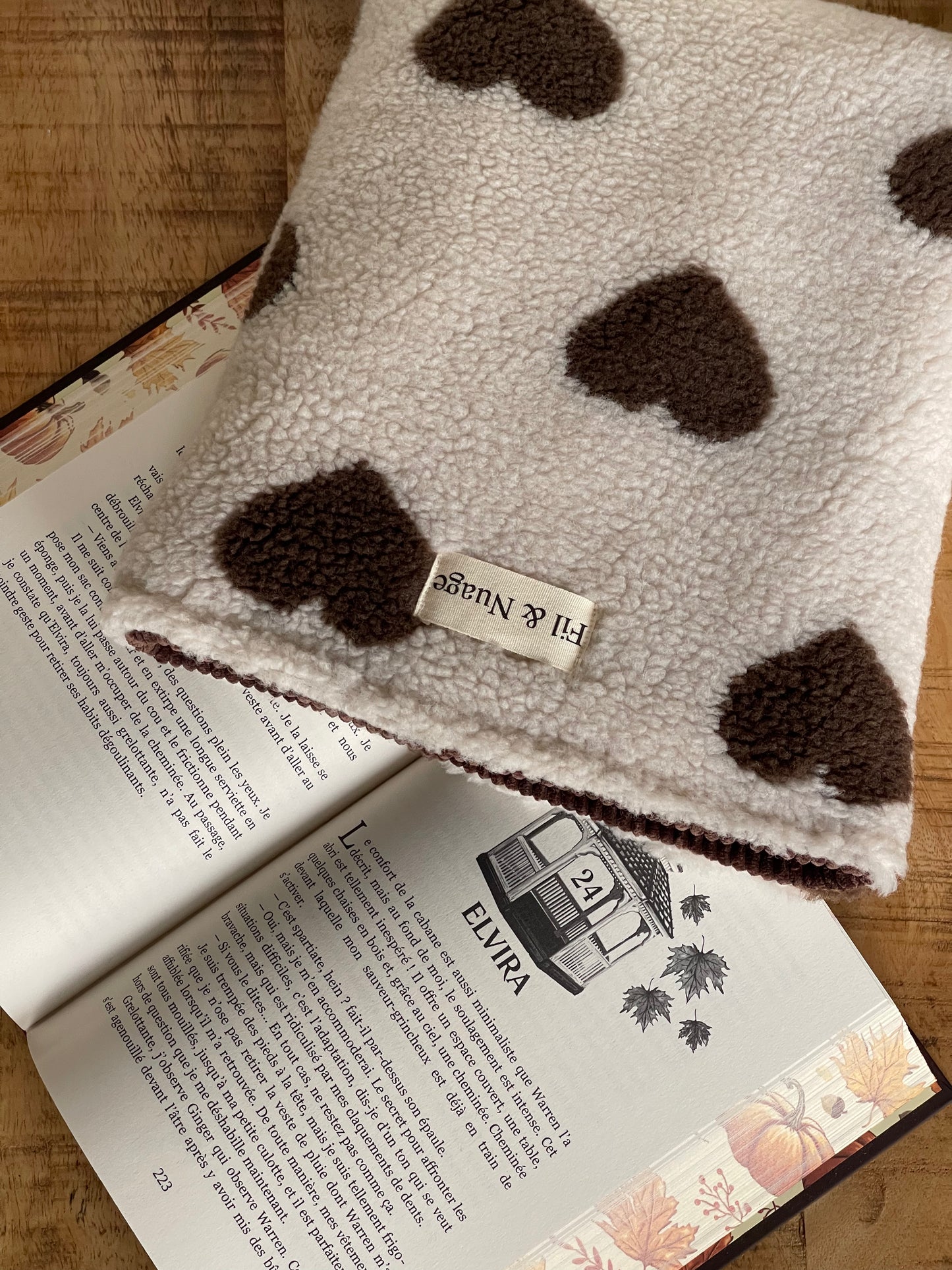 Housse de livre Câlin