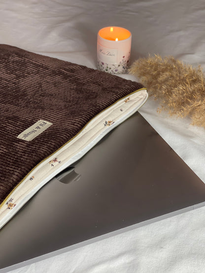 Housse d'ordinateur Noisette