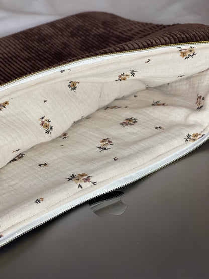 Housse d'ordinateur Noisette